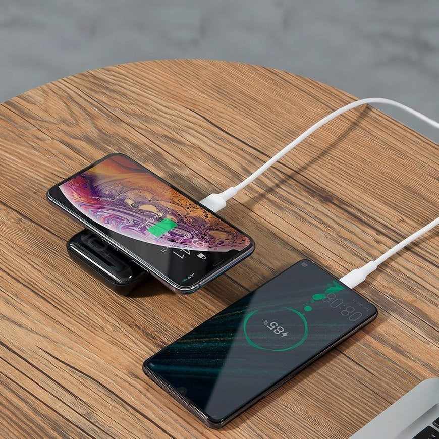 Batería Externa 10.000 Mah Mini S Qc3.0 Pd Inalámbrica Baseus Negro – imagen 6