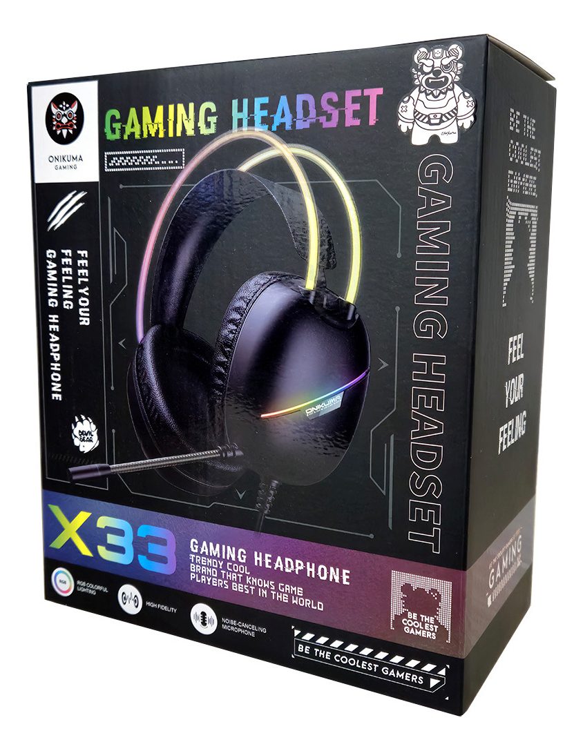 Audifono Profesionales Gamer Onikuma X33 Usb/type-c Negro – imagen 2