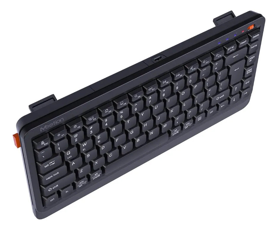Teclado Mini Inalambrico Dual 2.4g + Bluetooth Meetion BTK500 Negro – imagen 2