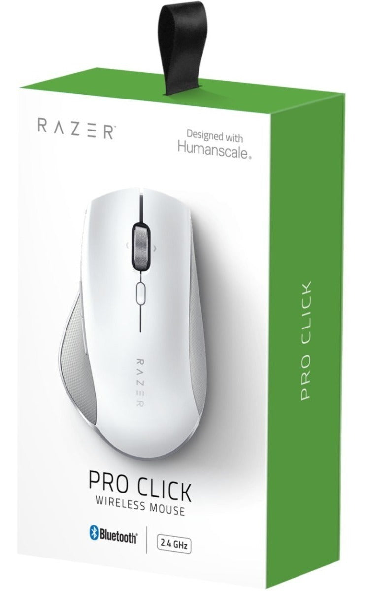 Mouse Razer Pro click Wireless bluetooth 2.4ghz Humanscale Blanco – imagen 5