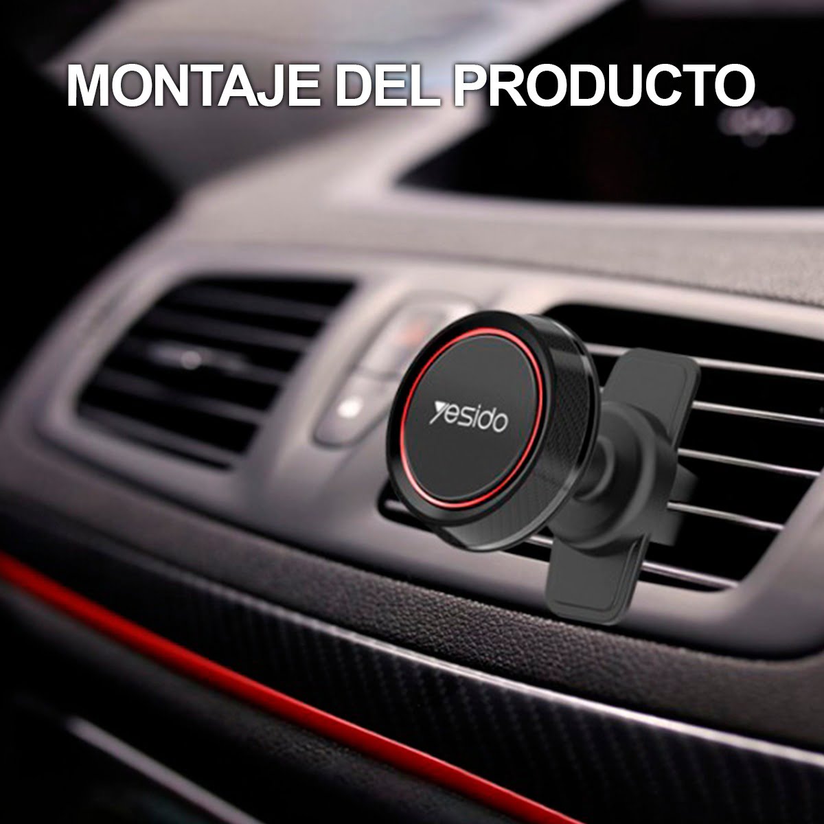 Soporte Holder Porta Celular Magnetico Marca Yesido C61 – imagen 5