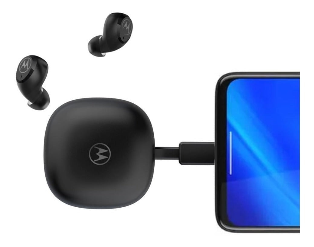 Audífonos Bluetooth Motorola Moto Buds Charge Bt Ipx5 Negro – imagen 3