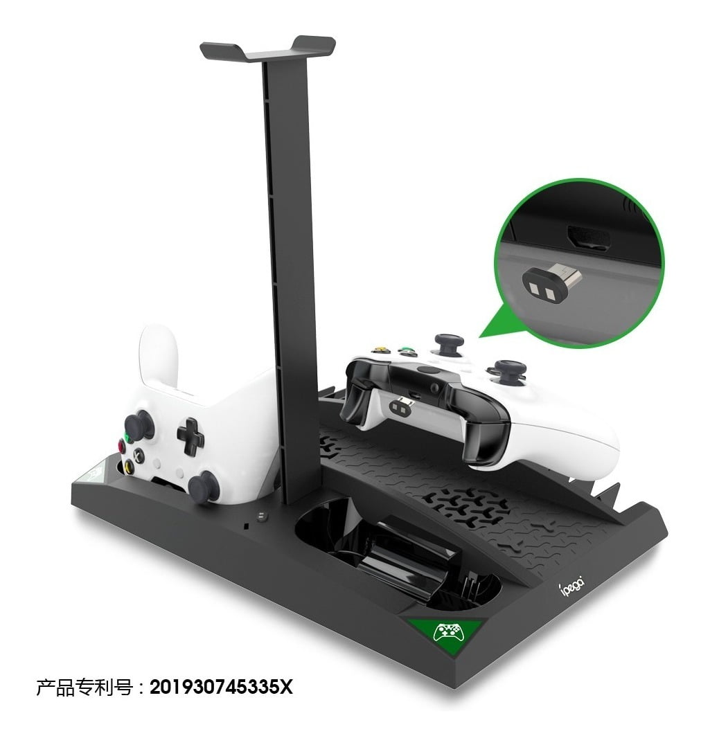 Soporte Estacion Multifuncional Cargador Xbox X/S Ipega PG-Xb007 Blanco – imagen 4