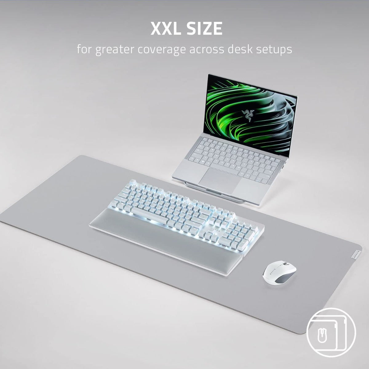 Mousepad Gamer Razer Pro Glide Xxl 94x41 Gris – imagen 2