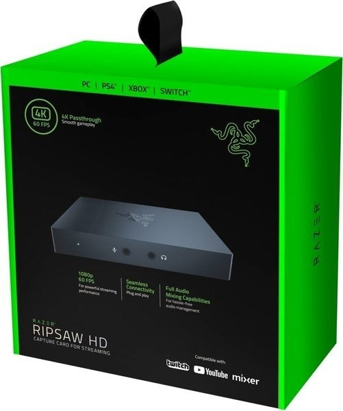 Tarjeta Capturadora Razer Ripsaw HD Negro – imagen 3