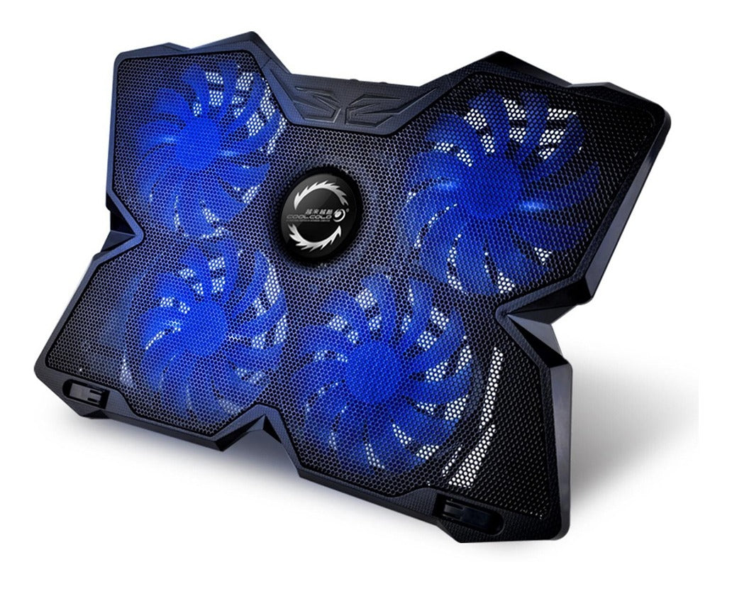 Ventilador Notebook Gamer Cool Cold Hasta 17' K25 Negro – imagen 6