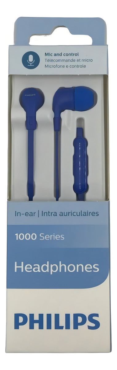 Audífonos In Ear Philips Tae1105 Azul – imagen 2