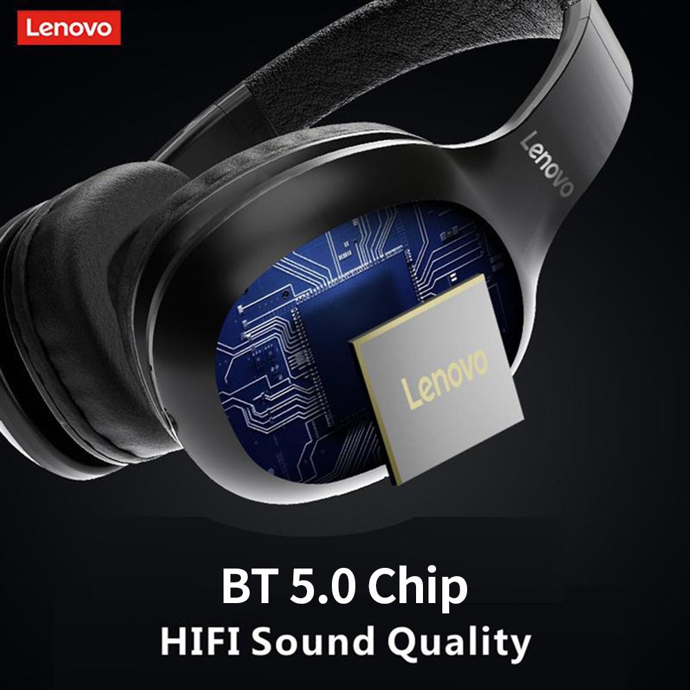 Audifonos Bluetooth Lenovo HD 300 Negro – imagen 2