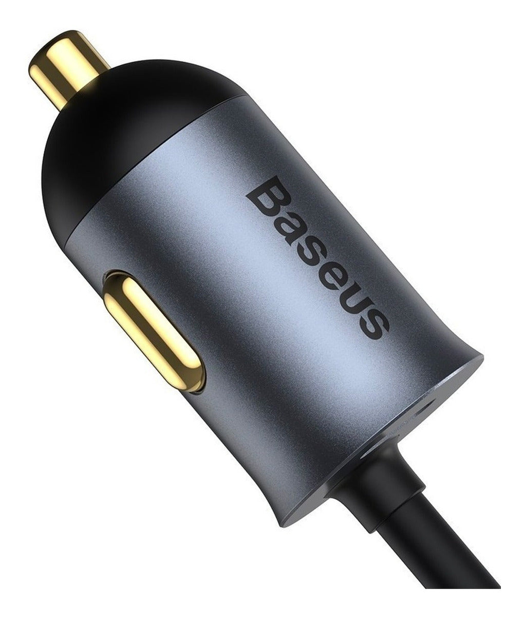 Cargador De Auto Multi Puerto Pps Usb Tipo C 120 W Baseus – imagen 3