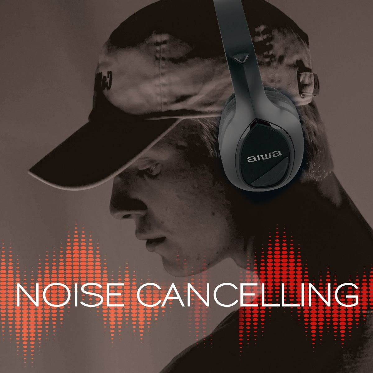 Audifonos Inalámbrico Bluetooth Aiwa Aw-k9nc Noise Cancelling – imagen 2