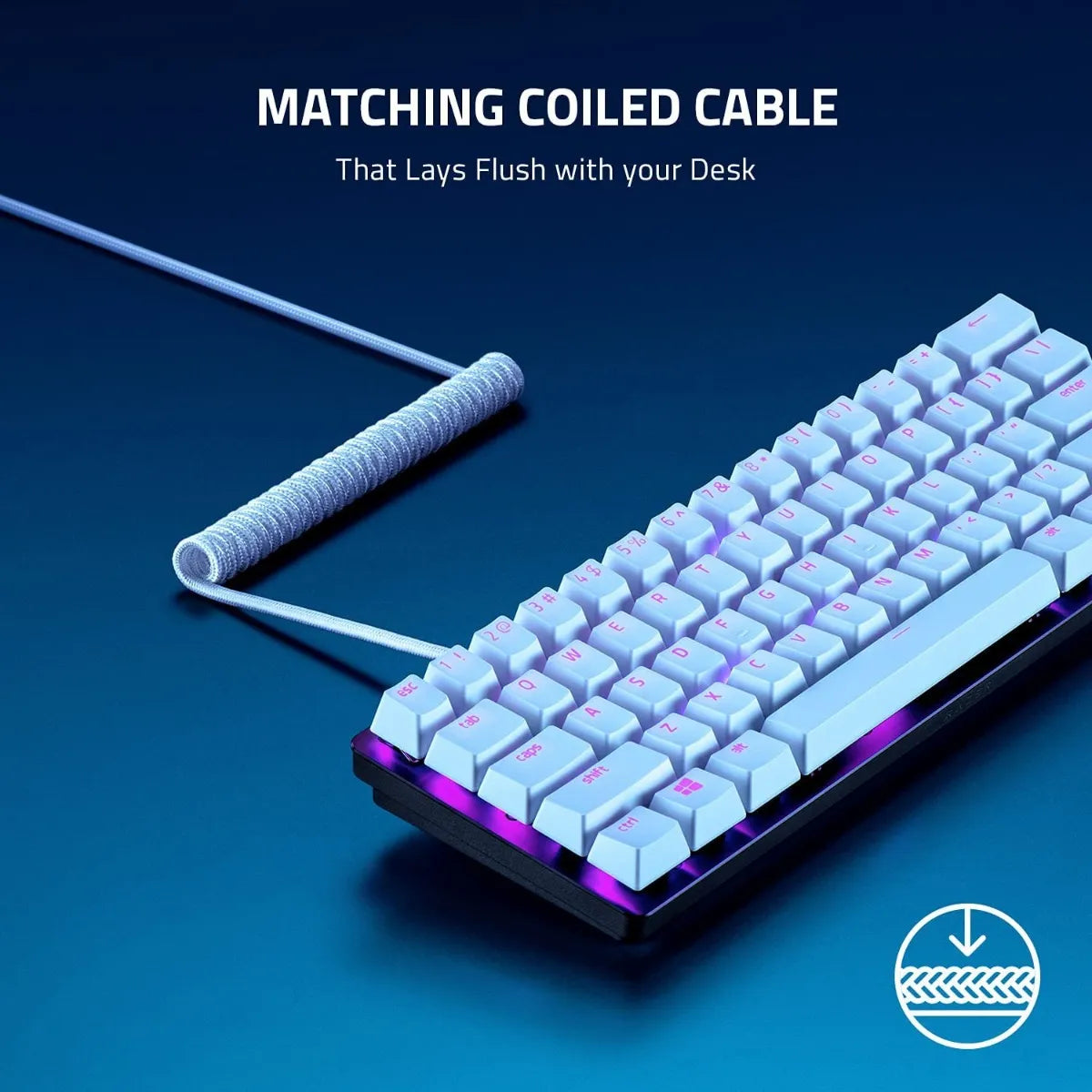 Razer Pbt Keycaps + Cable Para Teclados Mecánicos Ingles Us Verde – imagen 5