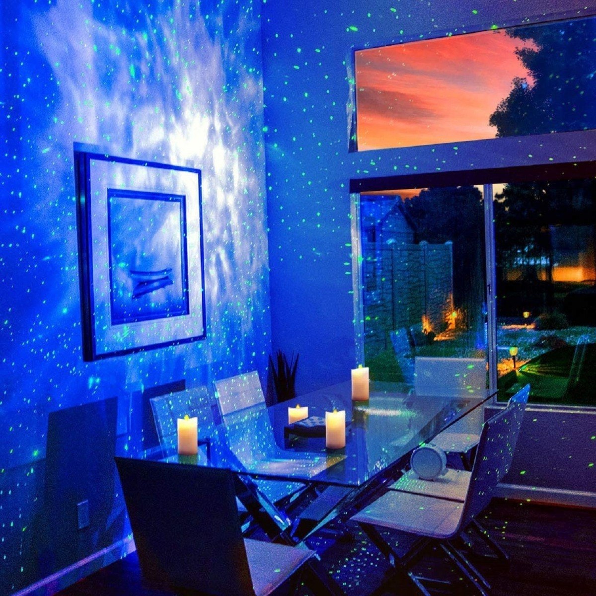 Proyector Sky Project Laser Estrellas Con Nube Nebulosa Led Njoytech – imagen 8