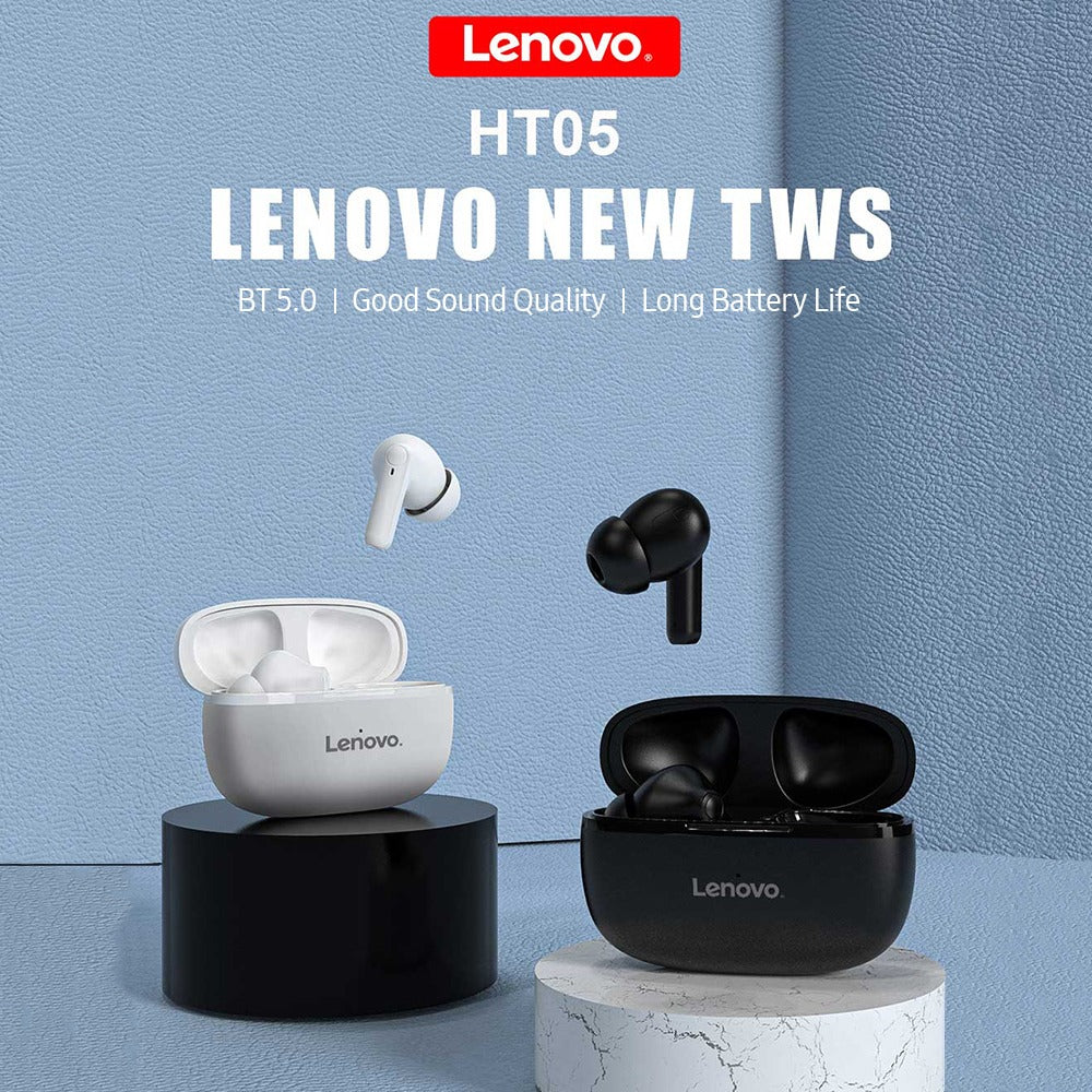 Audifonos Bluetooth Lenovo Deportivo Ht05 In Ear Negro – imagen 4