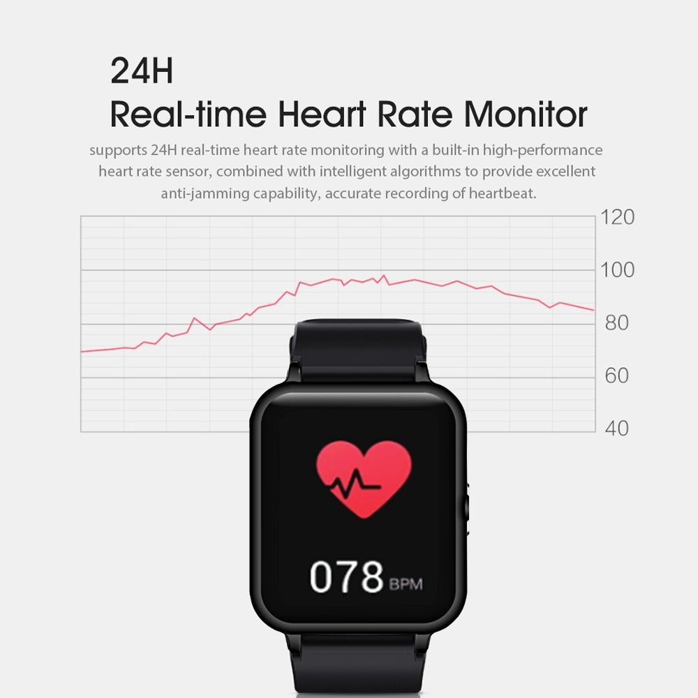 Reloj Smartwatch Lenovo S2 Negro Azul – imagen 3