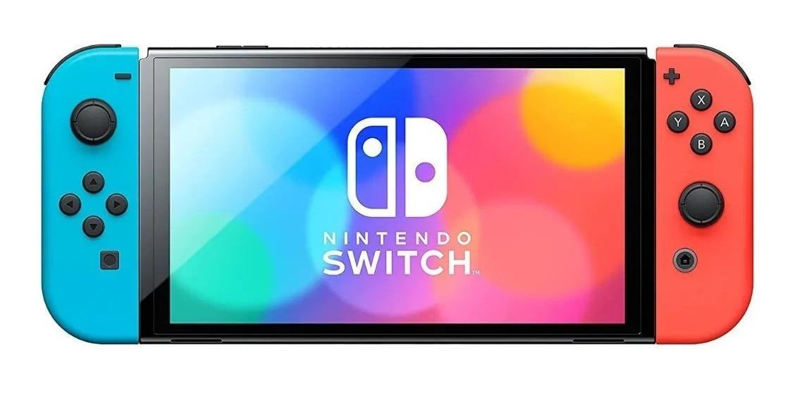 Consola Nintendo Switch Oled Neon Azul – imagen 3