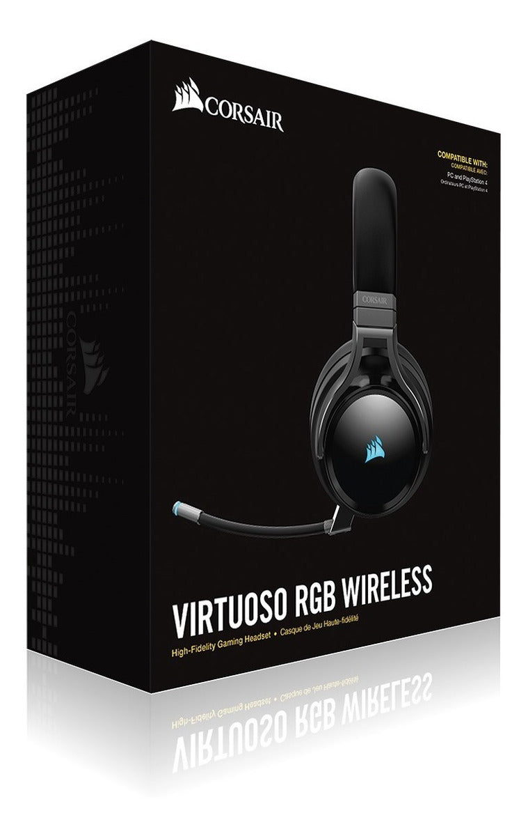 Audifonos Gamer Corsair Virtuoso Rgb Se Wireless Pc Ps5 Switch Xbox Negro – imagen 6