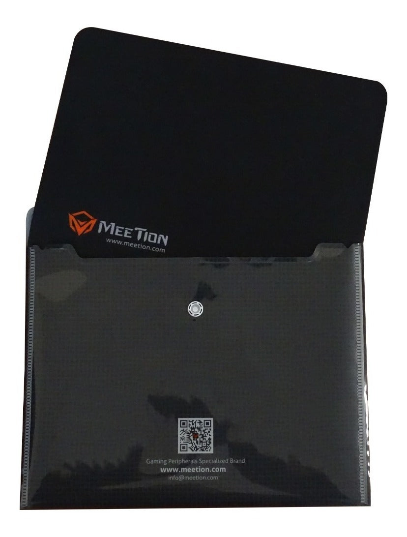 Mousepad Gamer Meetion Rubber S 25x19cm Negro – imagen 5