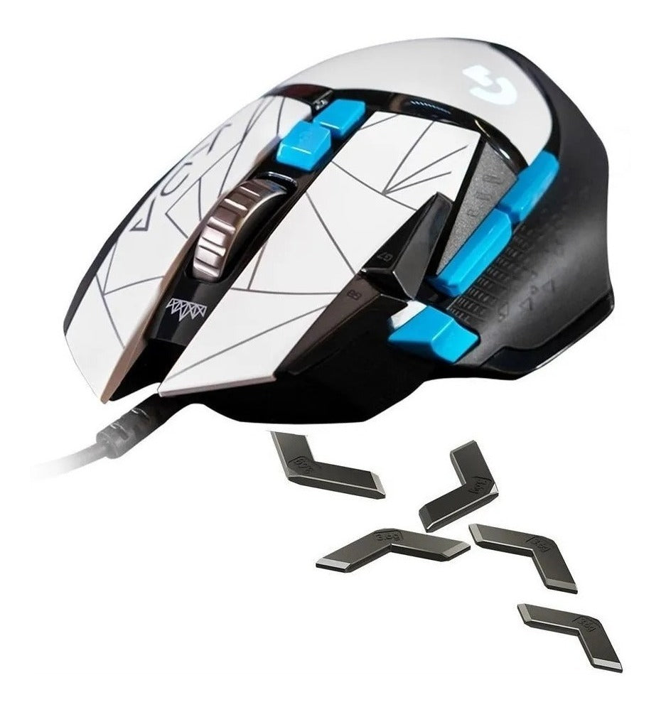 Mouse Gamer Logitech G502 Hero Kda Lol Blanco – imagen 3