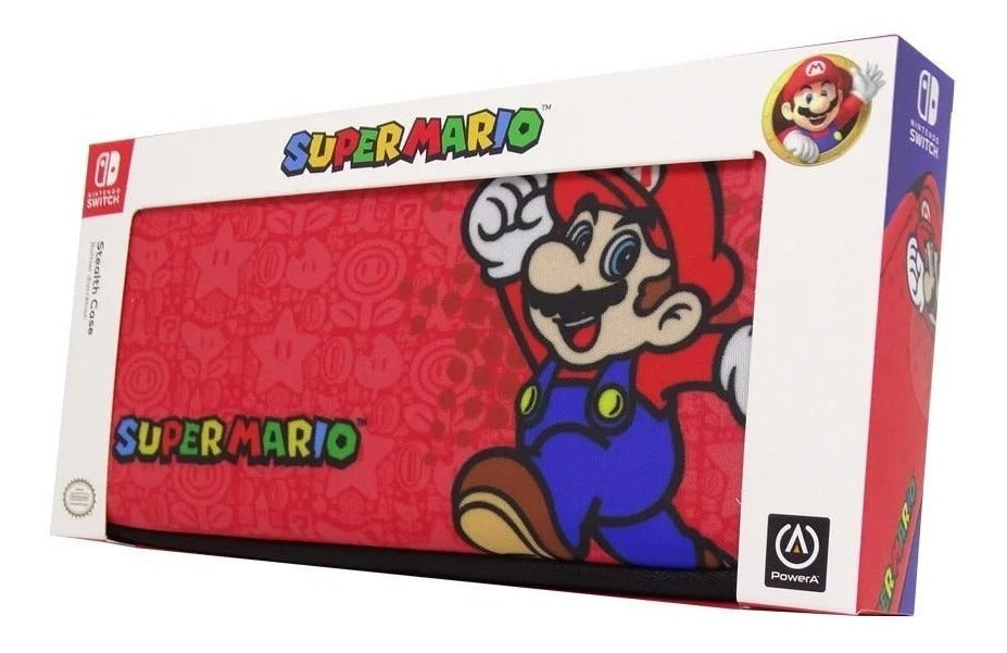 Bolso Protector Nintendo Switch Stealth Case Super Mario Powera – imagen 3