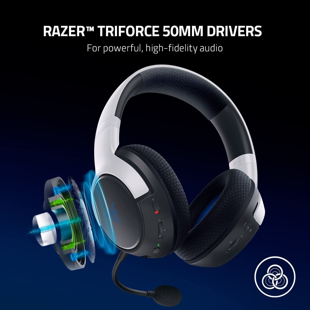 Audifonos Gamer Inalambrico Razer Kaira For Playstation Multiplataforma – imagen 6