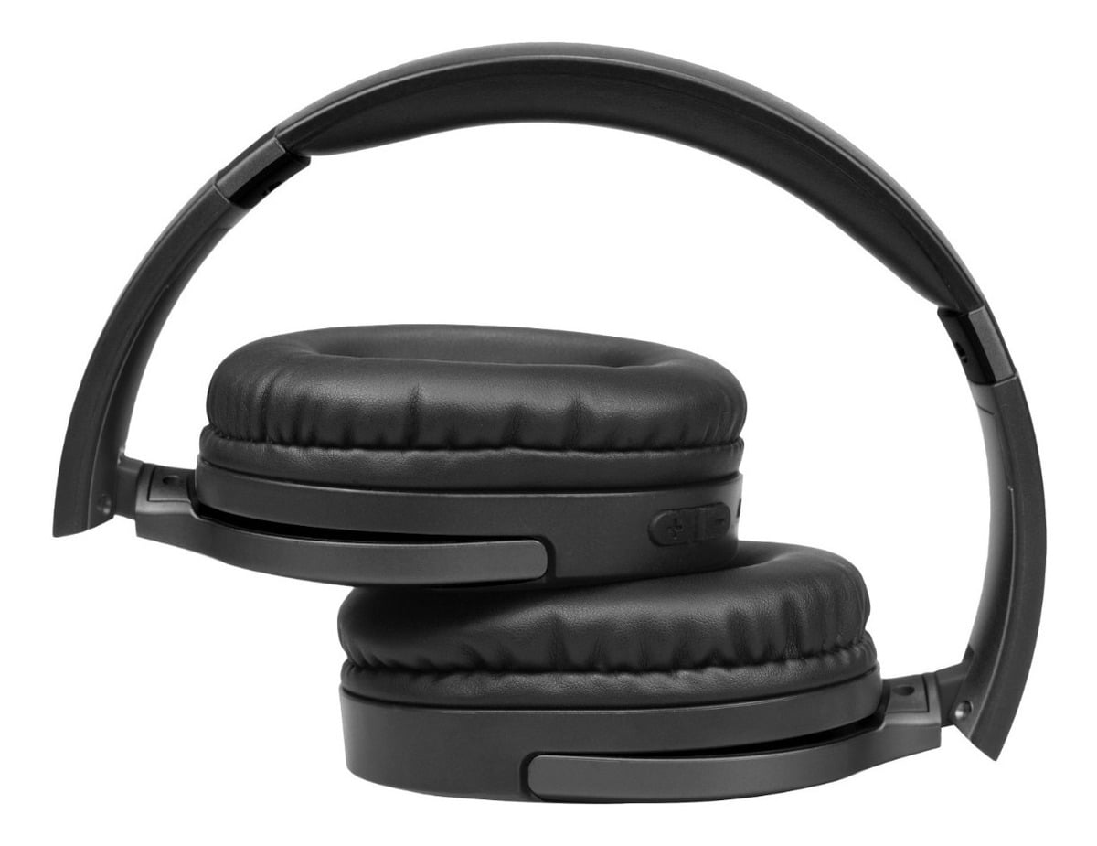 Audifonos Bluetooth Aiwa On-ear Micrófono Aux Aw-k11b Negro – imagen 4