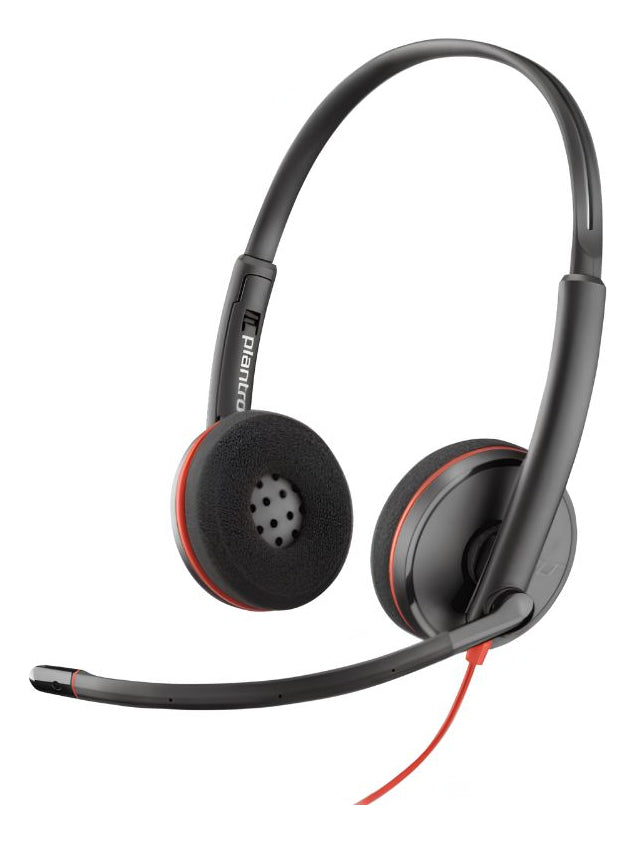 Audifonos Poly Blackwire 3220 Stereo USB-C Headset +USB-C/A – imagen 4