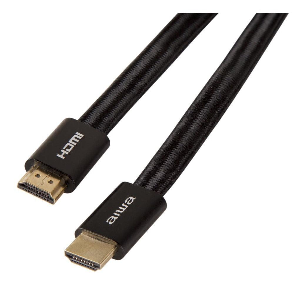 Cable Hdmi Aiwa Alta Velocidad 1.8 Metros Aw-phd1 Negro – imagen 2