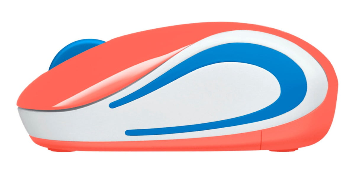 Mouse Inalambrico Logitech Mini M187 Coral – imagen 2