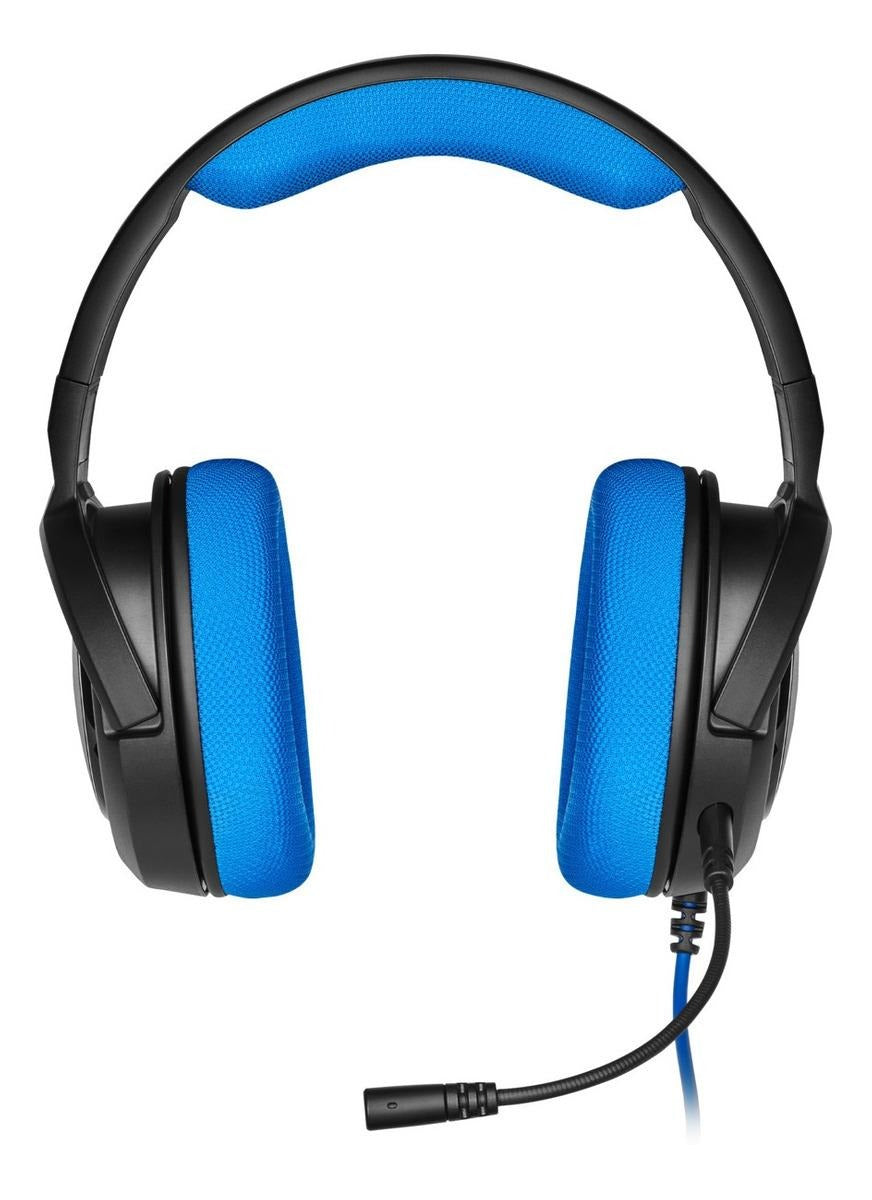 Audifonos Gamer Corsair Hs35 Pc Ps5 Xbox Switch Negro Azul – imagen 3