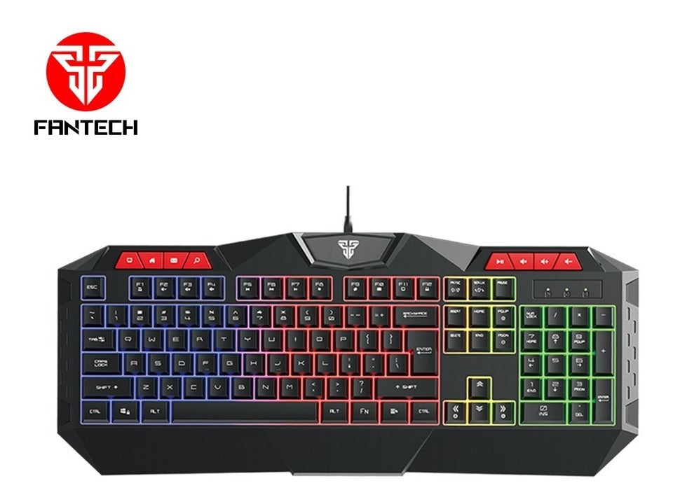 Combo Kit Gamer Fantech Teclado + Mouse + Pad P31 Negro – imagen 4