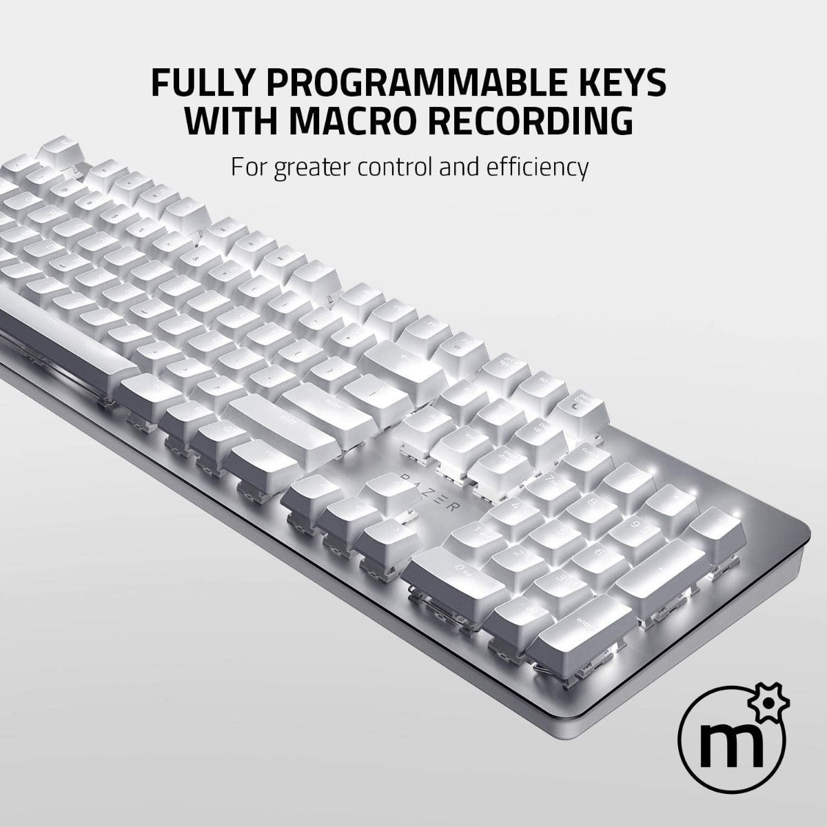 Teclado Razer Mecanico Pro Type Bluetooth Wireless Blanco – imagen 5