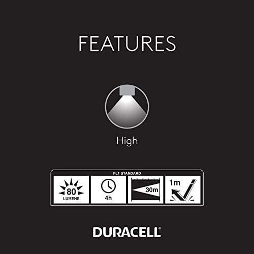 Linterna Led Duracell 80 Lumen Flashlight Negro – imagen 5