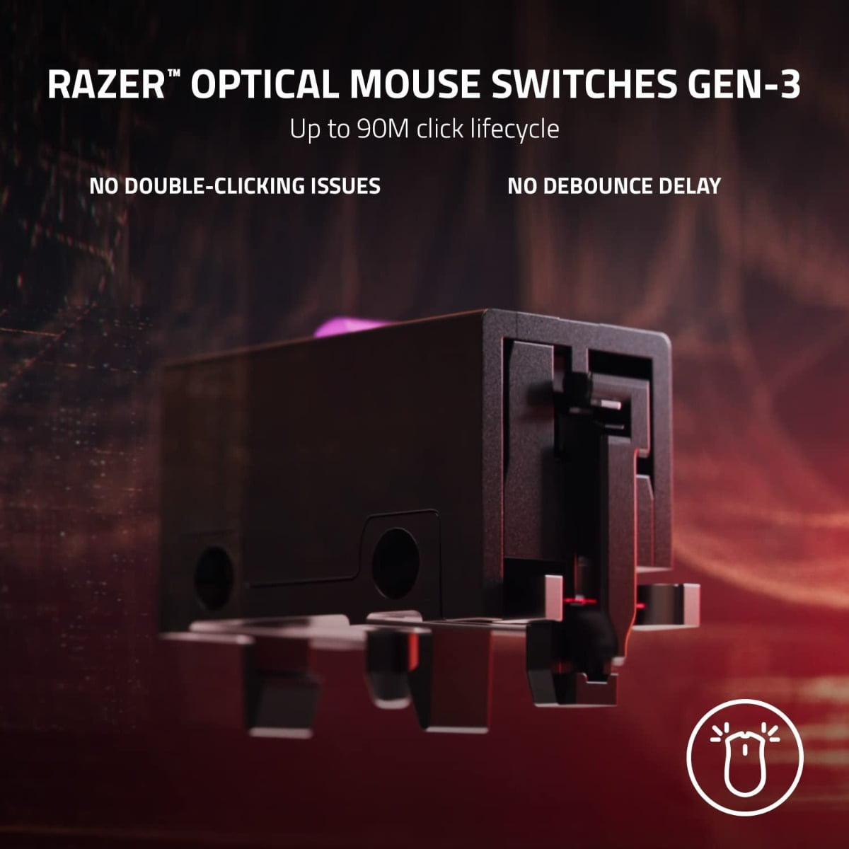 Mouse Gamer Razer Inalámbrico Recargable Viper V2 Pro 30000dpi Blanco – imagen 4
