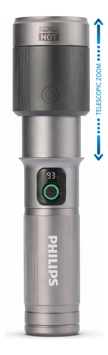 Linterna Recargable Philips 60w Tipo C 2300lm SFL5101/56 Gris – imagen 2