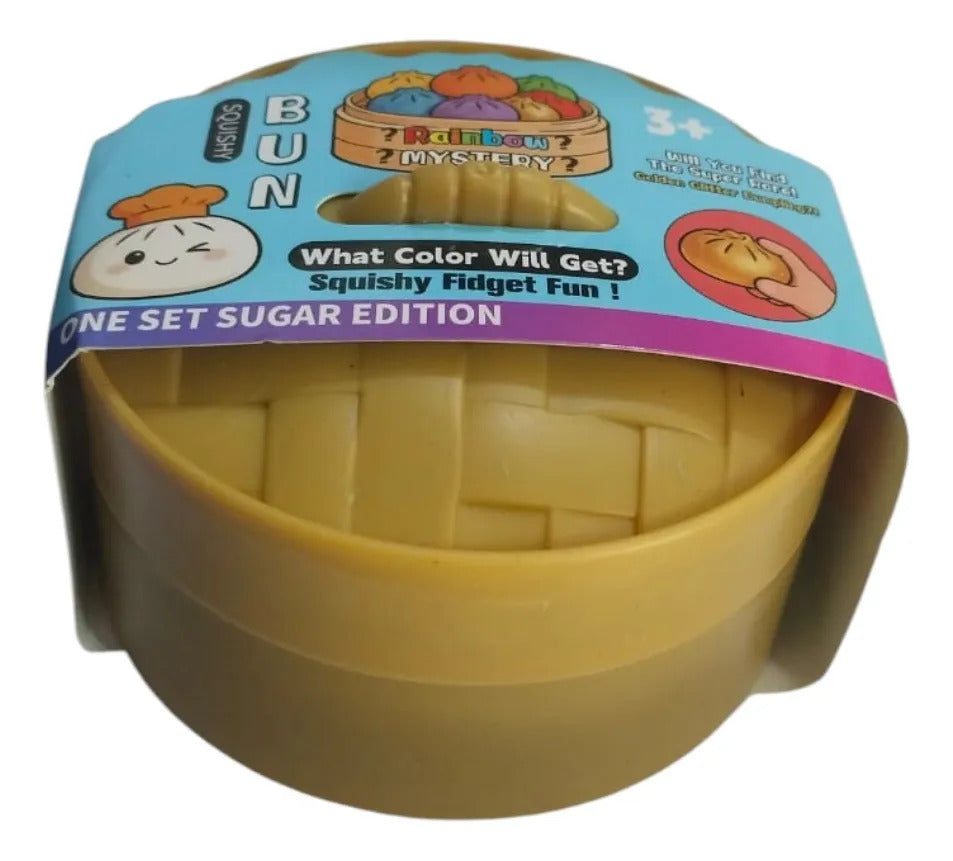 Squishy Dumpling Juguete Antiestrés 8.5cm Sorpresa Brillante – imagen 5