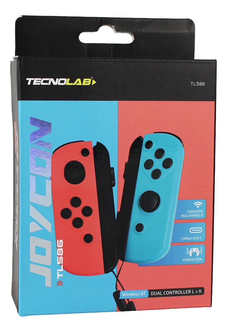 Control Tecnolab Tl586 Para Nintendo Switch Joy-con Neon – imagen 6
