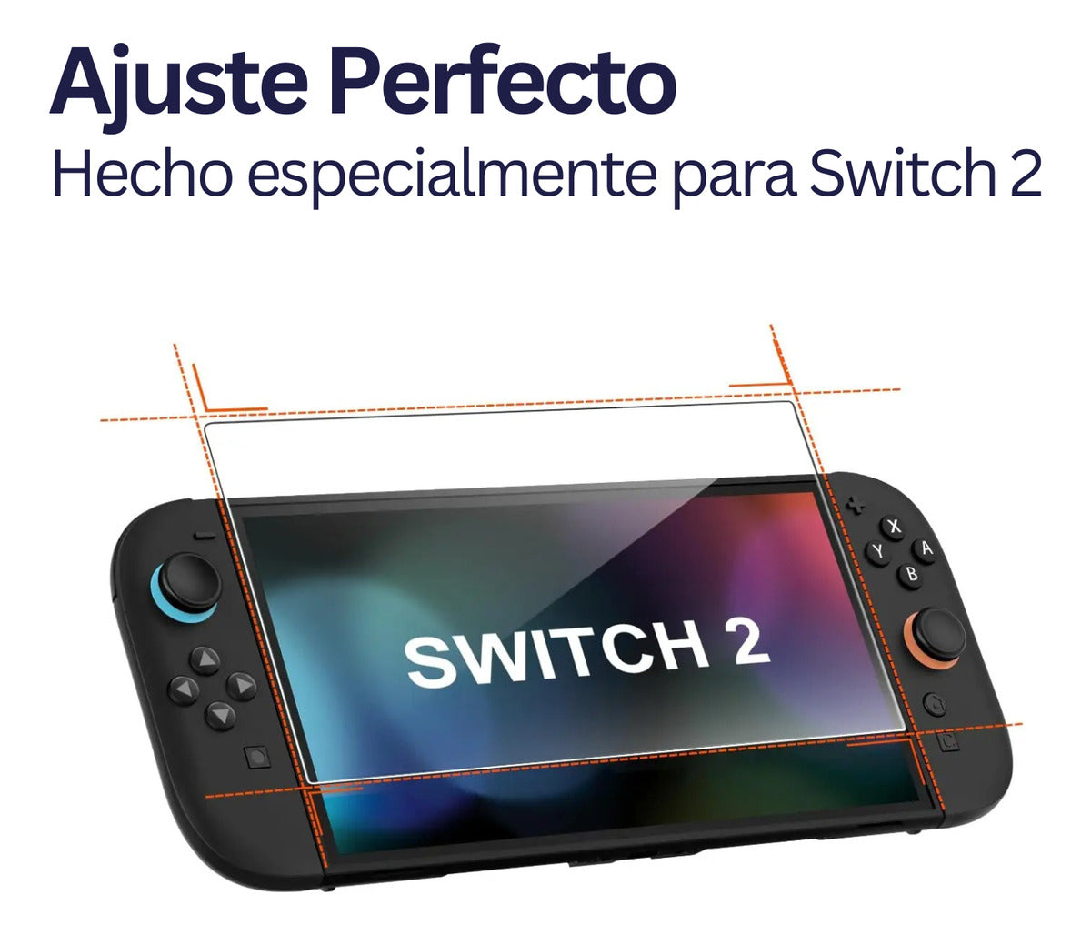 Lamina de Vidrio Templado Nintendo Switch 2 – imagen 4