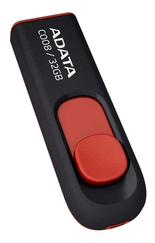 Pendrive Adata 32 Gb C008 Usb 2.0 Rojo – imagen 2