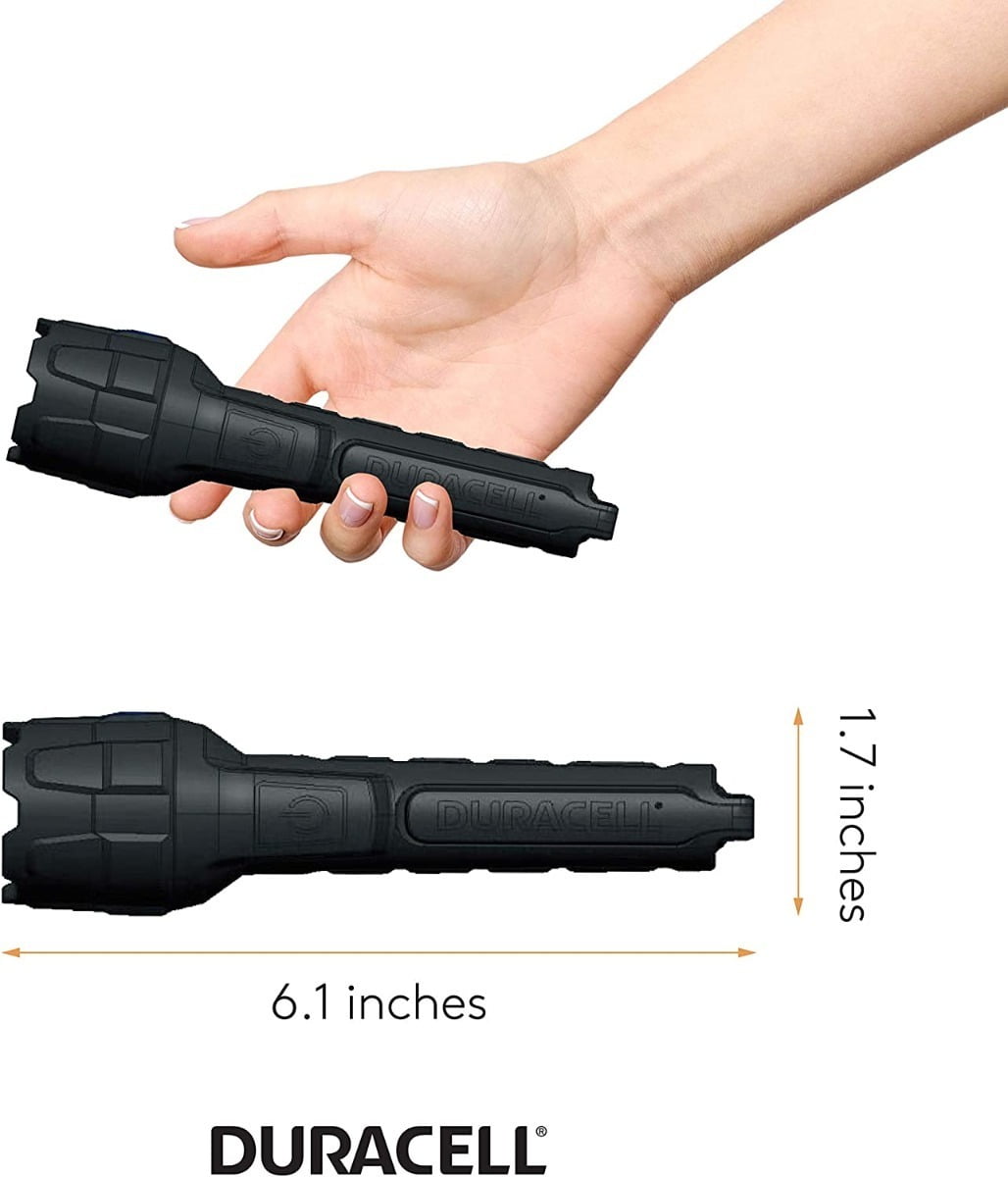 Linterna Led Duracell 80 Lumen Flashlight Negro – imagen 4