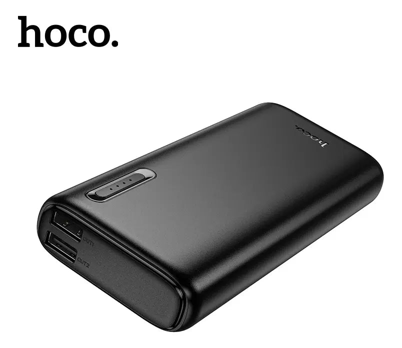 Batería Externa Hoco J158A 10.000 mAh con Pantalla LED Negra - vista 2