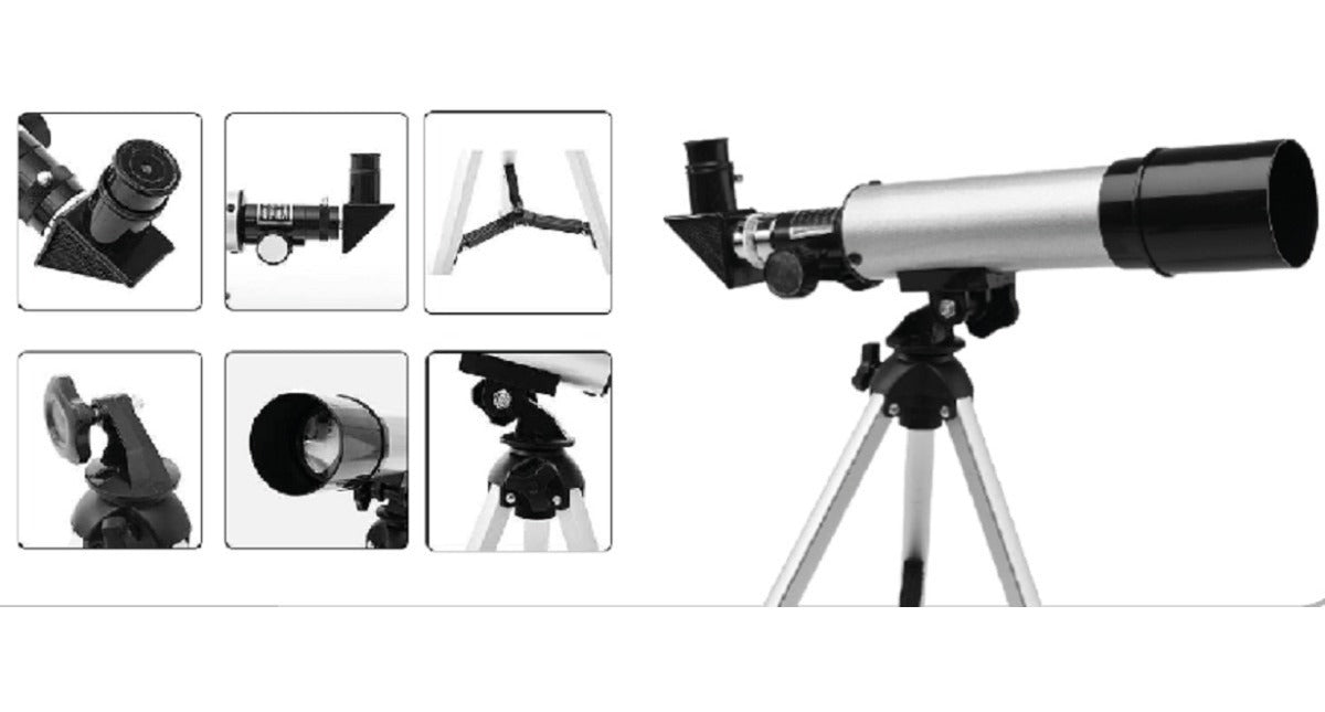 Telescopio Tecnolab Zoom 90x TLC070 Negro – imagen 3