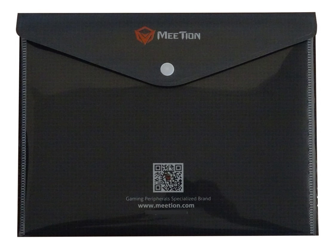 Mousepad Gamer Meetion Rubber S 25x19cm Negro – imagen 4