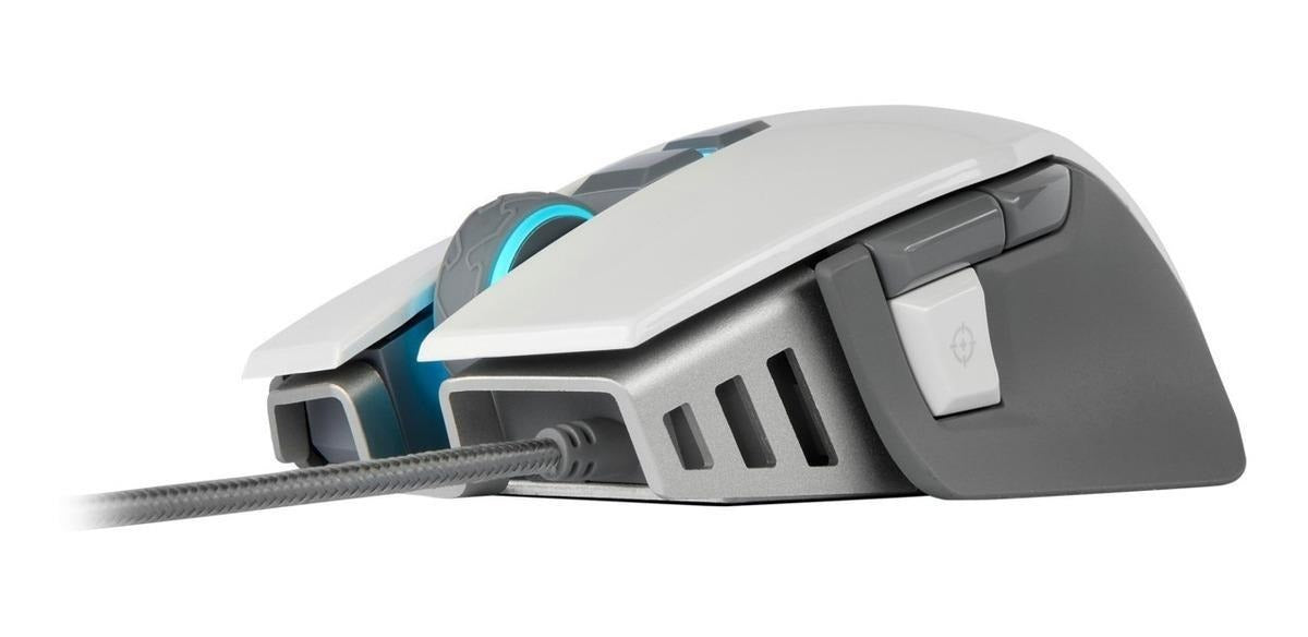 Mouse Gamer Corsair M65 Rgb Elite 18000 Dpi Blanco – imagen 2