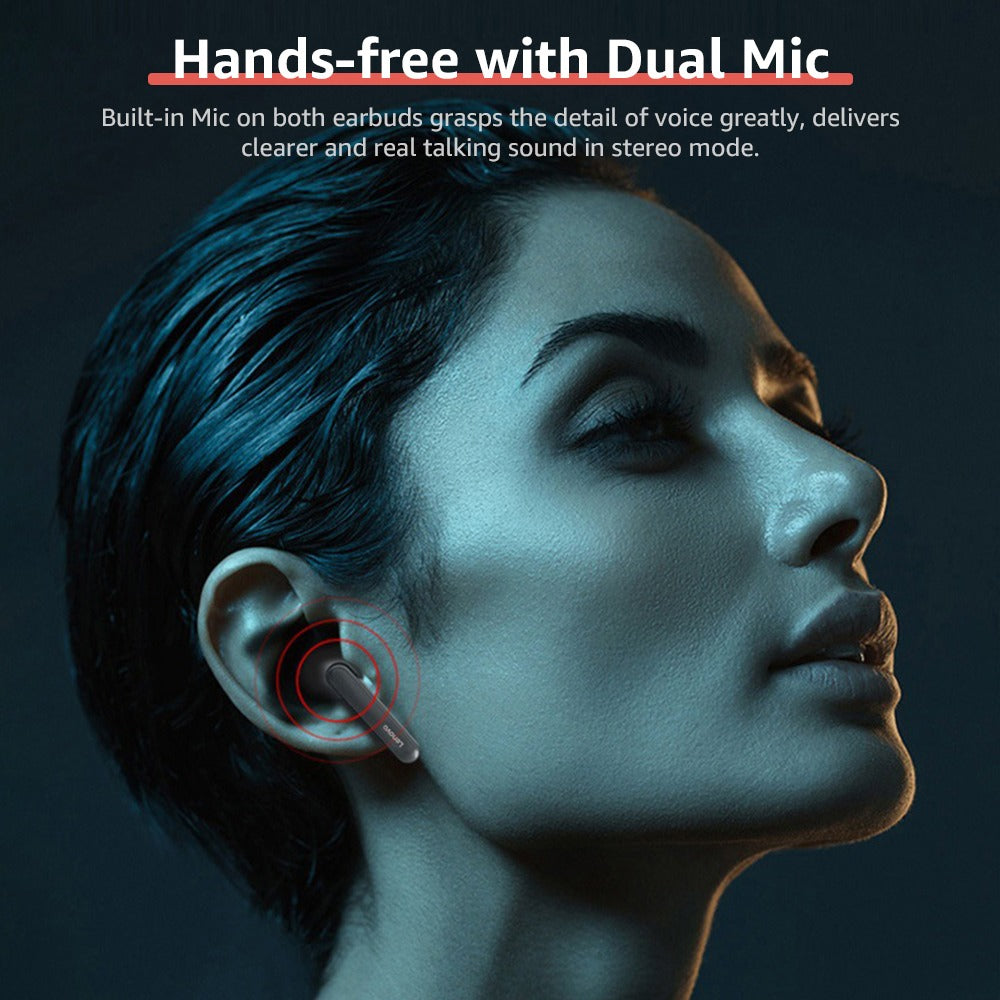 Audifonos Bluetooth Lenovo Deportivo Ht28 In Ear Negro – imagen 5