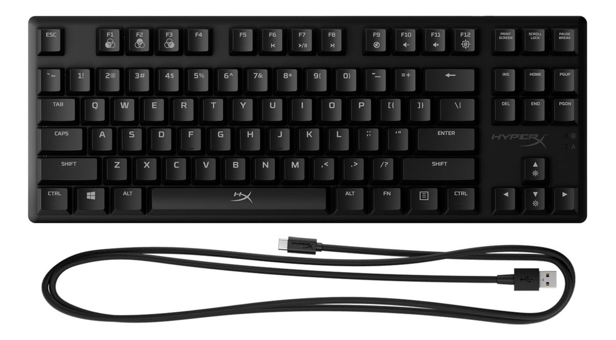 Teclado Gamer Mecanico Hyperx Alloy Origins Core Rgb Switch Azul – imagen 2