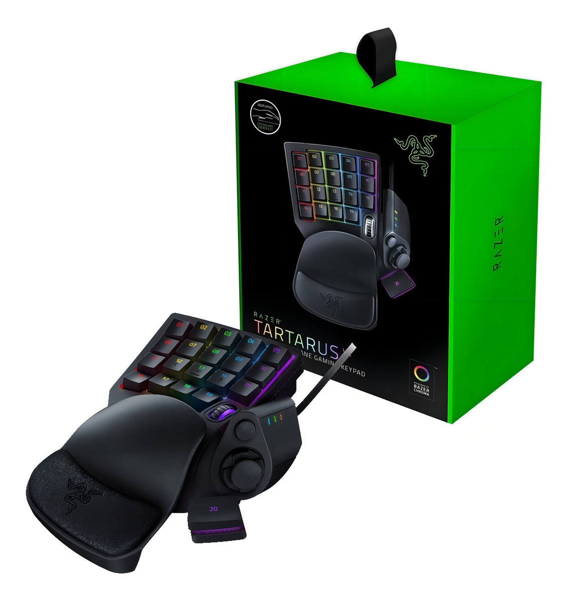 Keypad Gamer Tartarus Chroma Razer V2 Negro – imagen 3