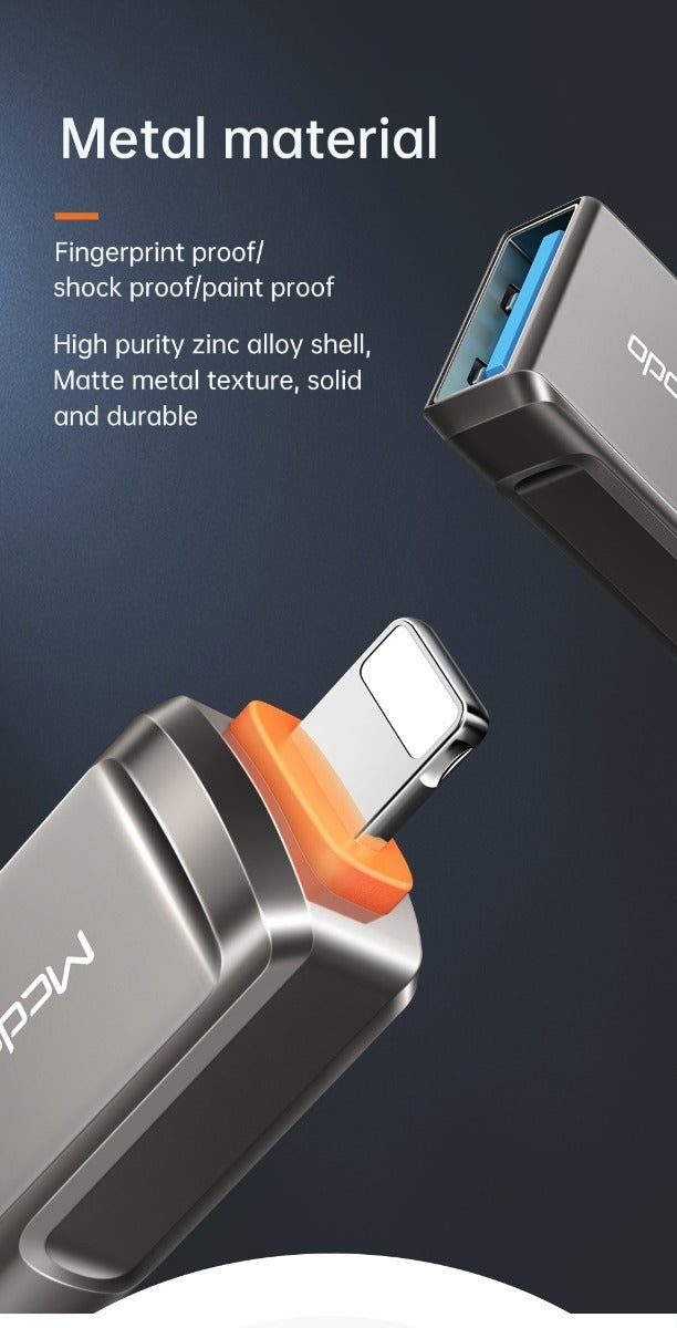 Adaptador Mcdodo Usb 3.0 Hembra A Lightning Macho iPhone Otg – imagen 5