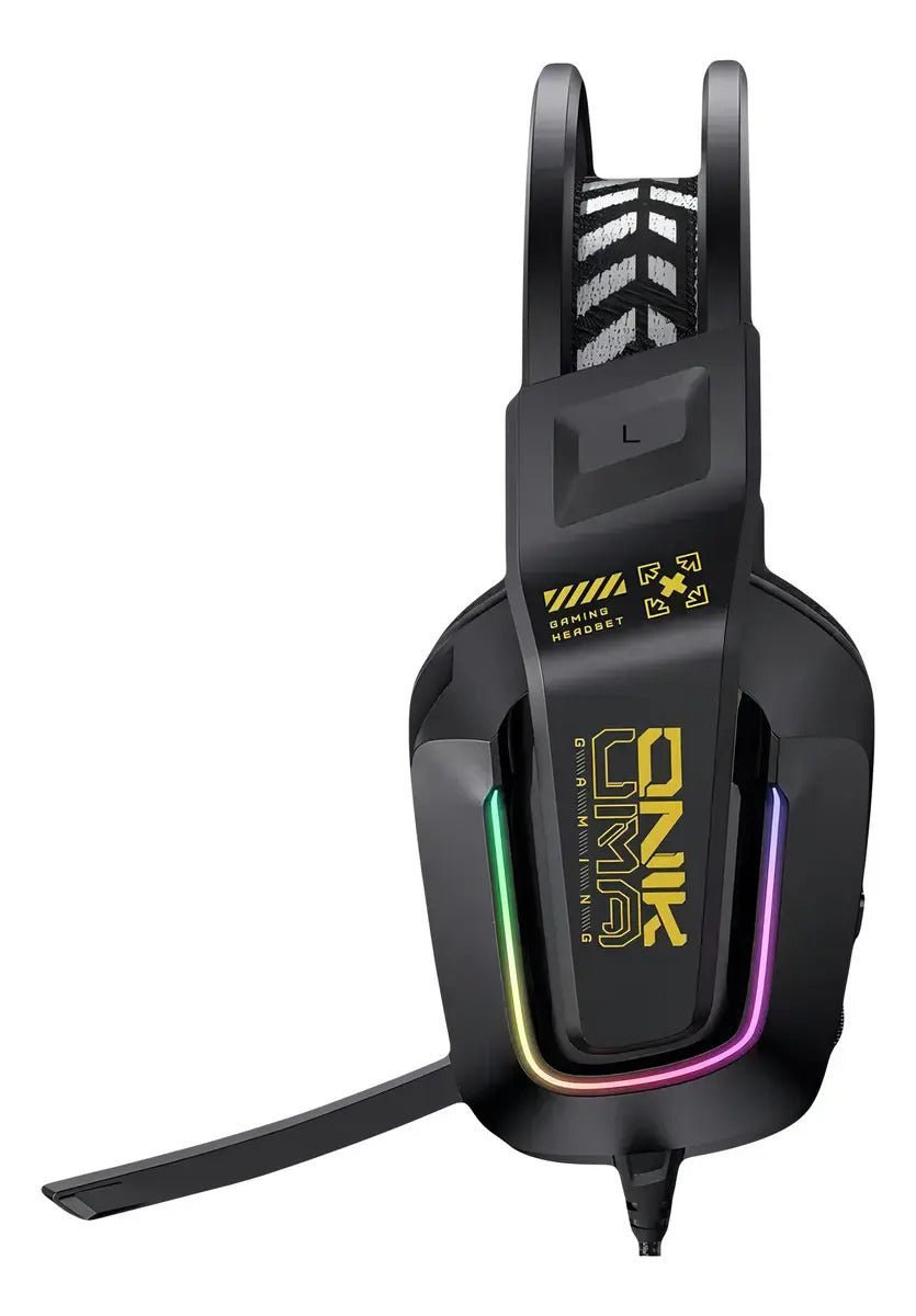 Audifonos Gamer Onikuma X13 Sonido Envolvente Micrófono Rgb Negro – imagen 3