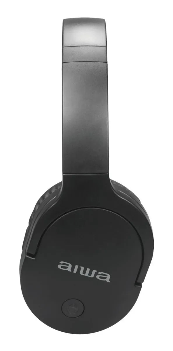 Audifonos Bluetooth Aiwa On-ear Micrófono Aux Aw-k11b Negro – imagen 3