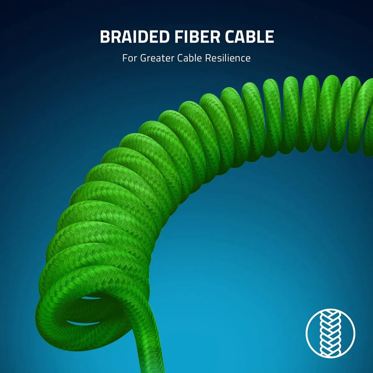 Razer Pbt Keycaps + Cable Para Teclados Mecánicos Ingles Us Verde – imagen 4